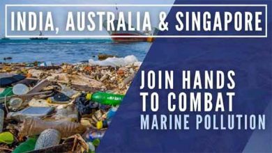 India, Australia, Singapore join hands to address marine pollution caused by plastic debris