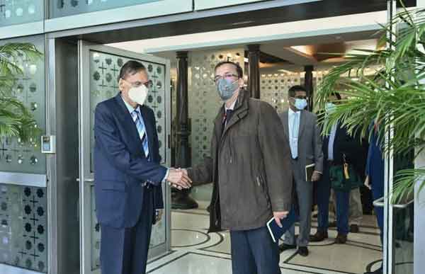 Sri Lanka Foreign Minister G.L Peiris arrives in Delhi on 3-day visit to India